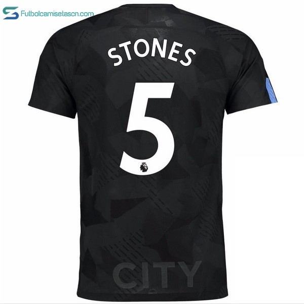 Camiseta Manchester City 3ª Stones 2017/18